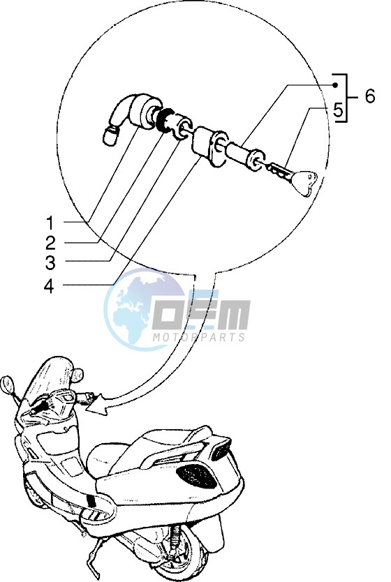 Key operated switch