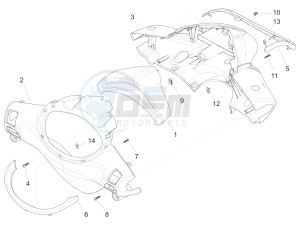 FLY 150 (APAC) drawing Handlebars coverages