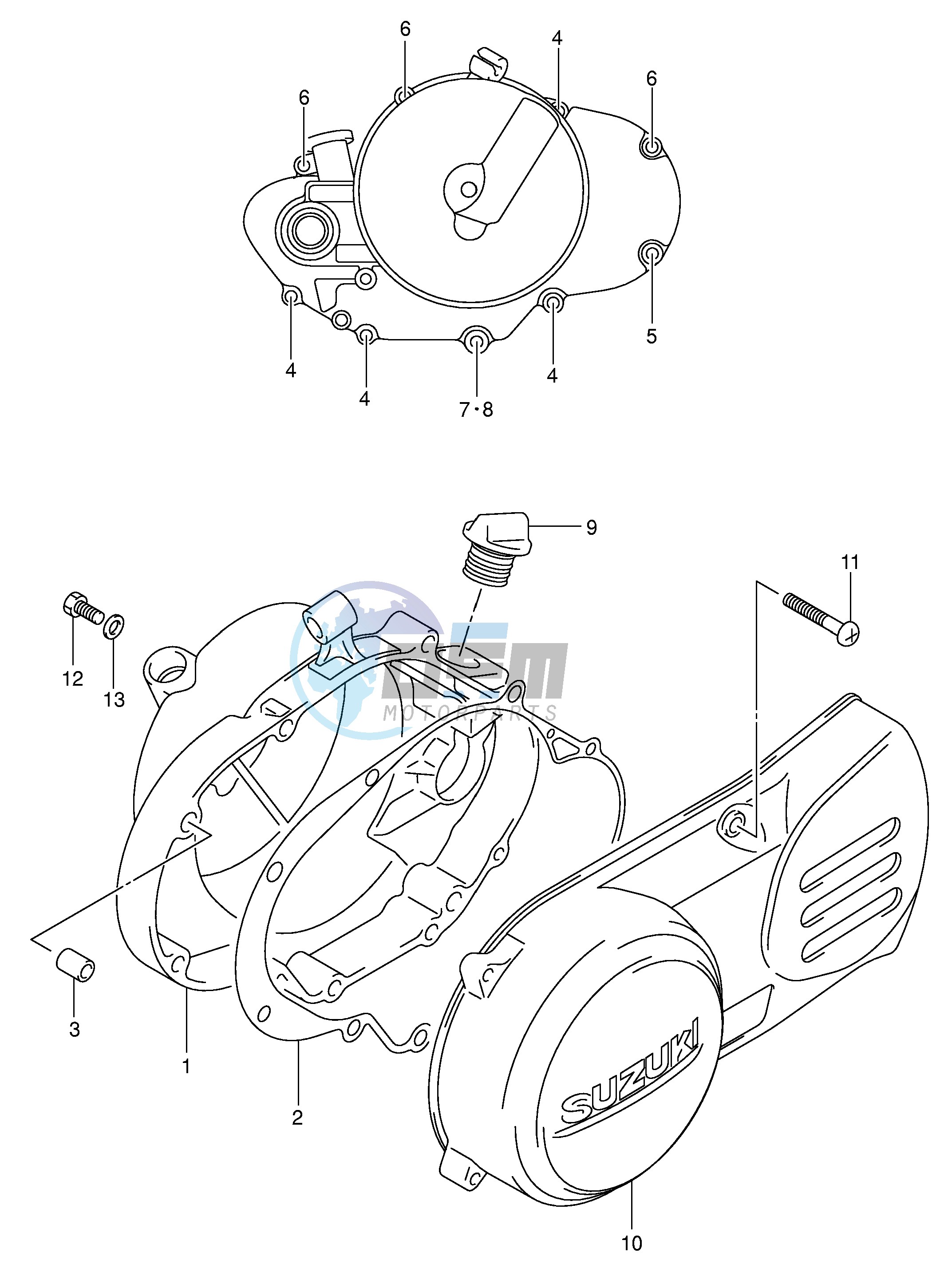 CRANKCASE COVER