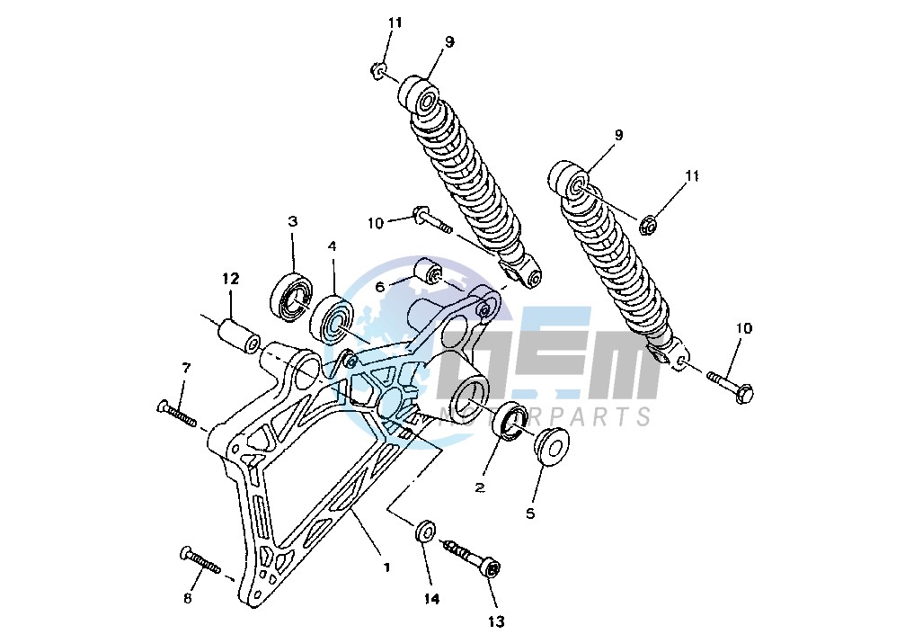 REAR SHOCK ABSORBER