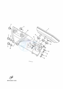 MT-07 MTN690 (BATS) drawing METER