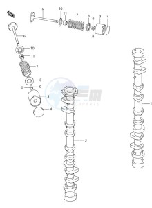 DF 115 drawing Camshaft