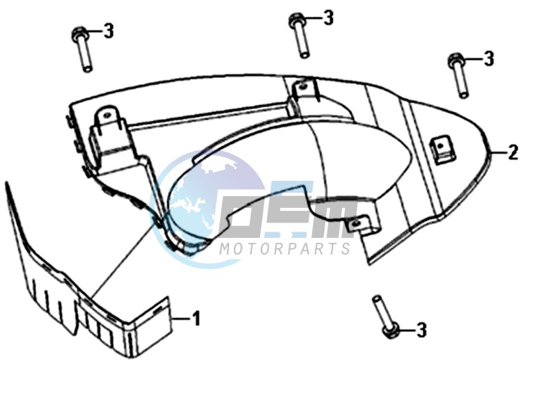 REAR MUDGUARD - MUDGUARD