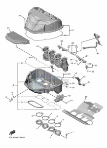 YZF1000 YZF-R1 (B3LM) drawing INTAKE