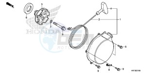 TRX420FA6G TRX420 Europe Direct - (ED) drawing RECOIL STARTER