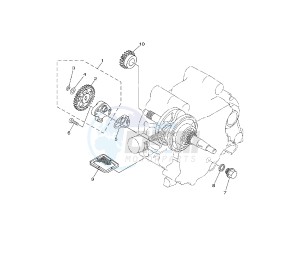 TTR E 50 drawing OIL PUMP