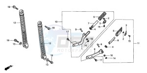 SH75D drawing REAR CUSHION