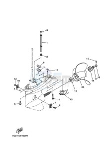 T60L-2010 drawing LOWER-CASING-x-DRIVE-2