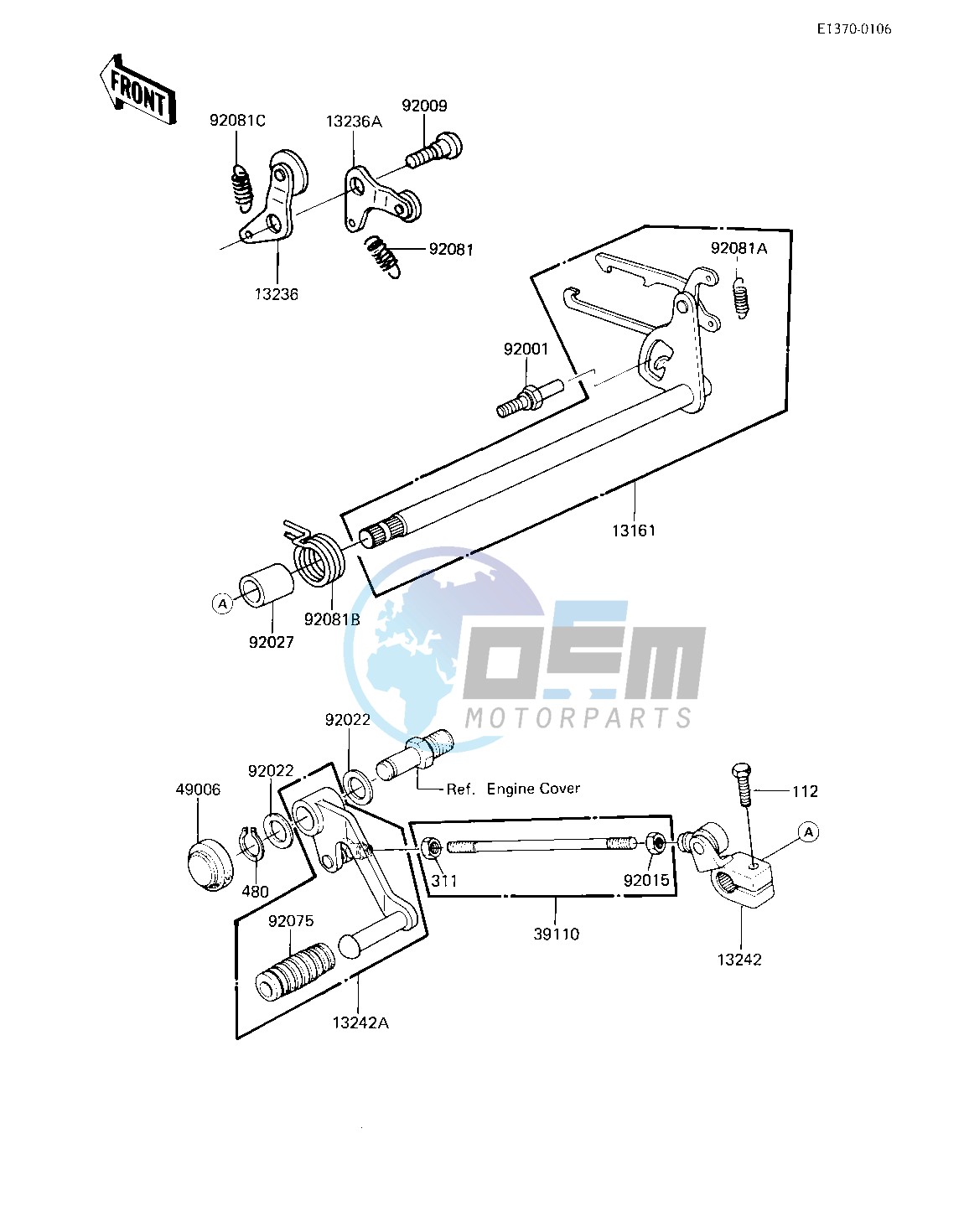 GEAR CHANGE MECHANISM