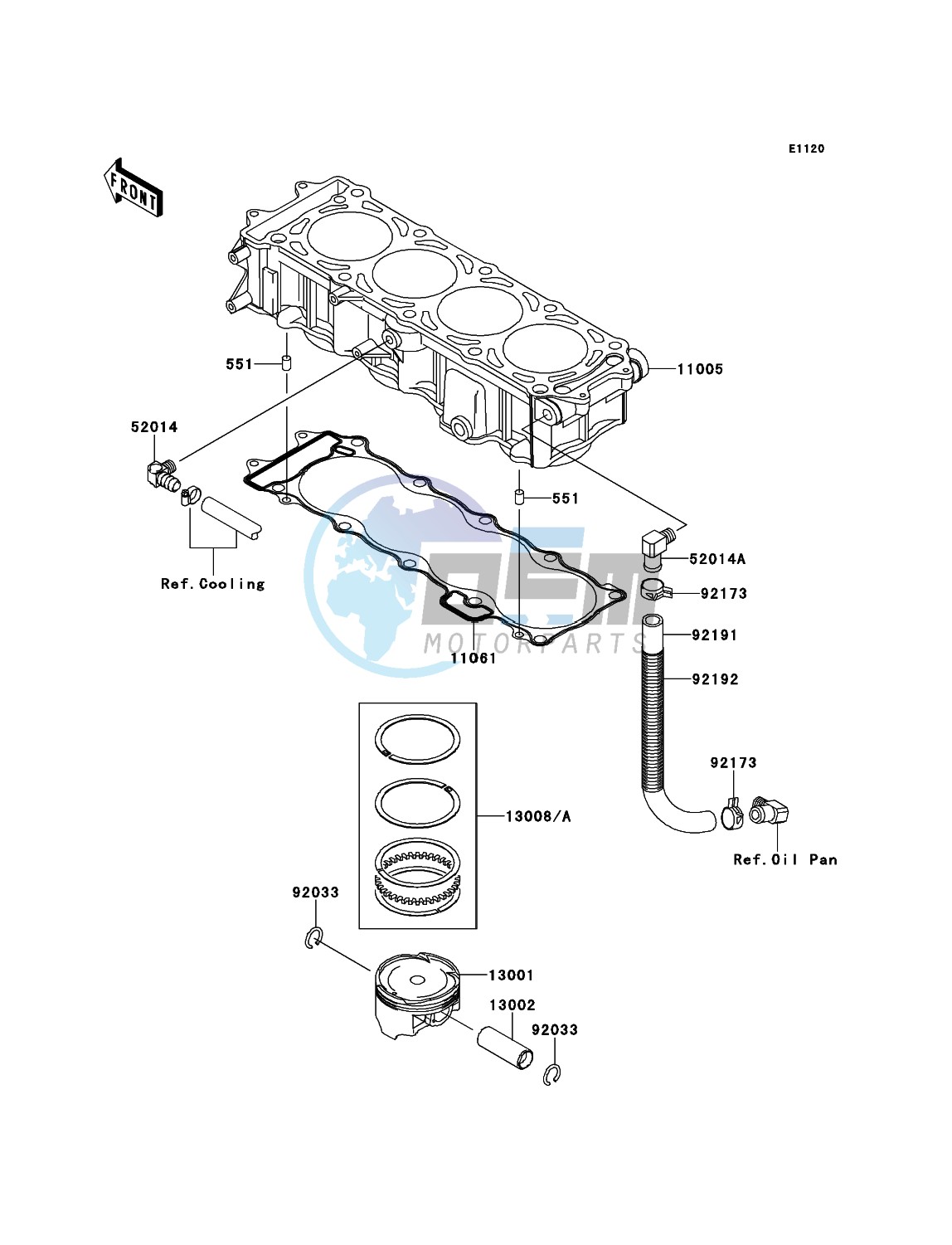 Cylinder/Piston(s)