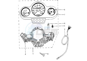 SPEEDFIGHT AQUA - 50 cc drawing METER