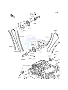 VULCAN 1700 NOMAD ABS VN1700DFF GB XX (EU ME A(FRICA) drawing Camshaft(s)/Tensioner