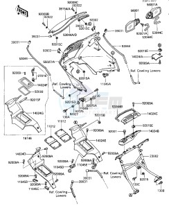 ZG 1000 A [CONCOURS] (A1-A3) [CONCOURS] drawing COWLING-- A1- -