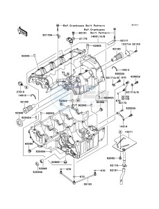 Z1000_ABS ZR1000C7F FR GB XX (EU ME A(FRICA) drawing Crankcase