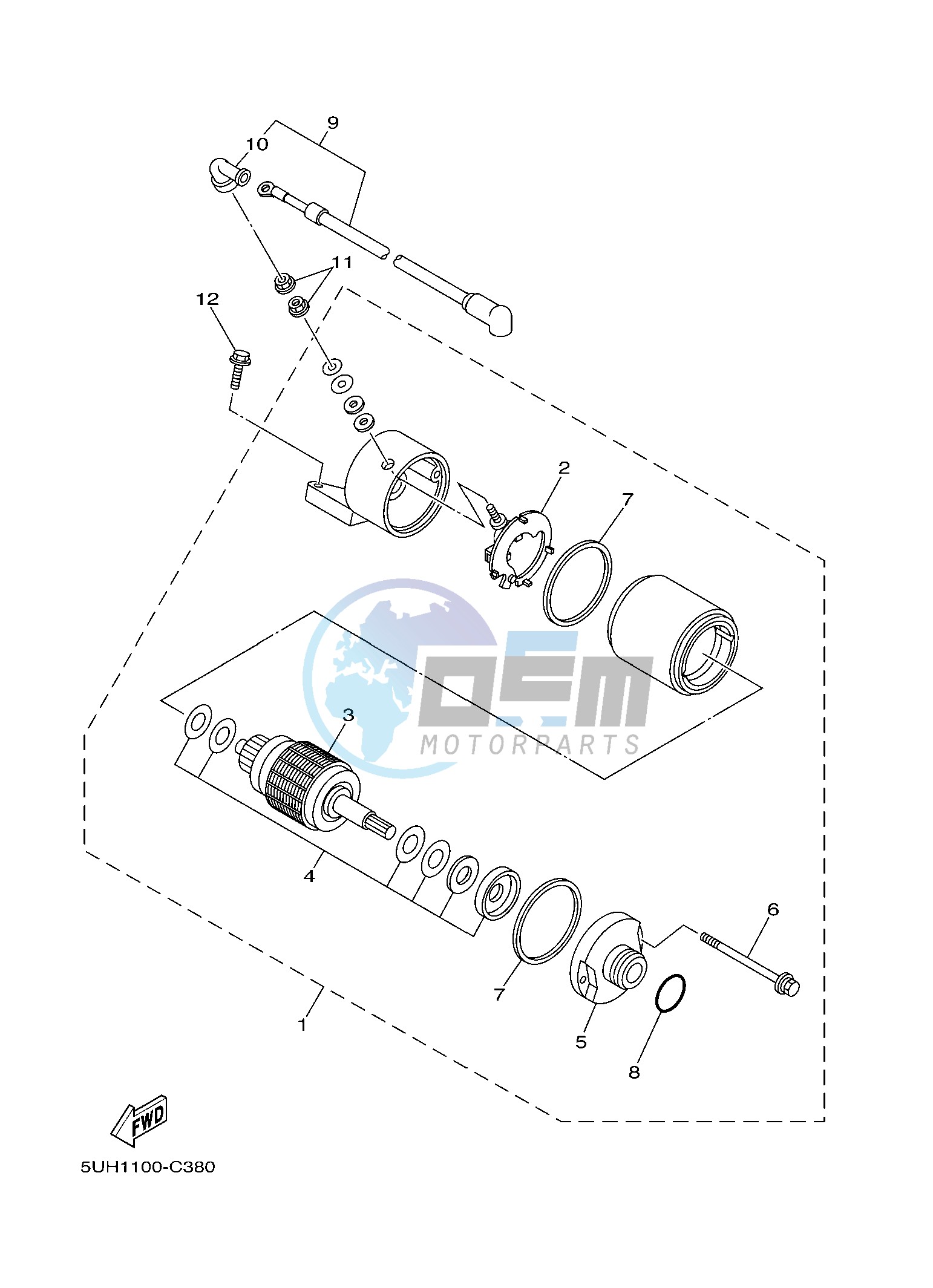 STARTING MOTOR