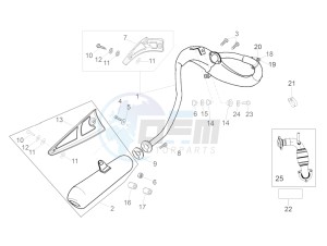 Off Road SX_50_Limited Edition (CH, EU) drawing Exhaust unit