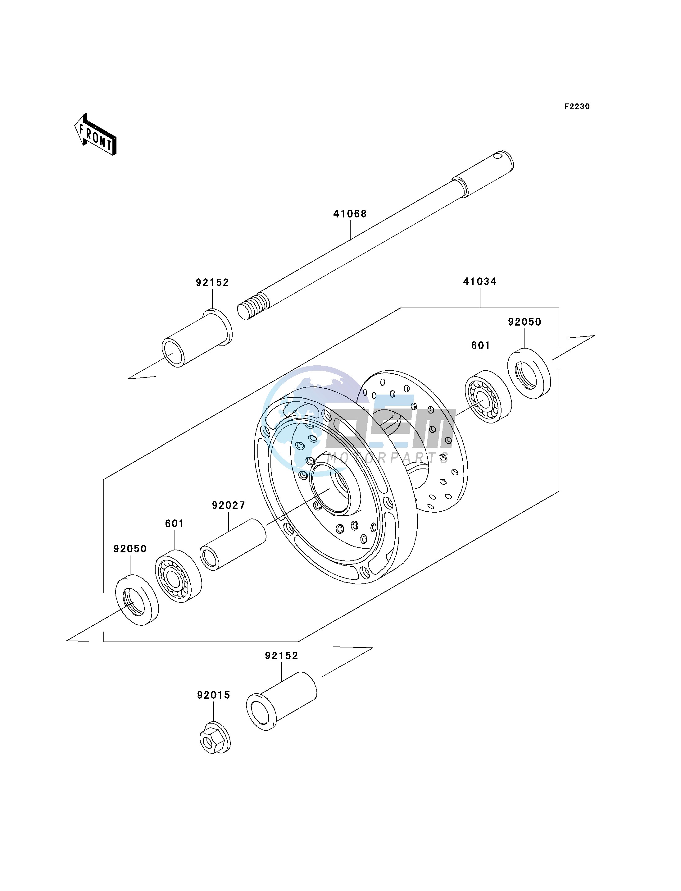 FRONT WHEEL