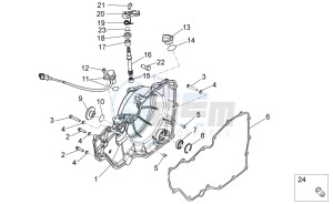 Tuono V4 1100 RR (EMEA, APAC) (AU, EU, HK, IS, JP, NZ, RC, S, T, VN) drawing Clutch cover