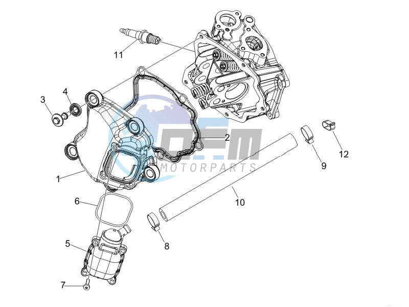 Cylinder head cover