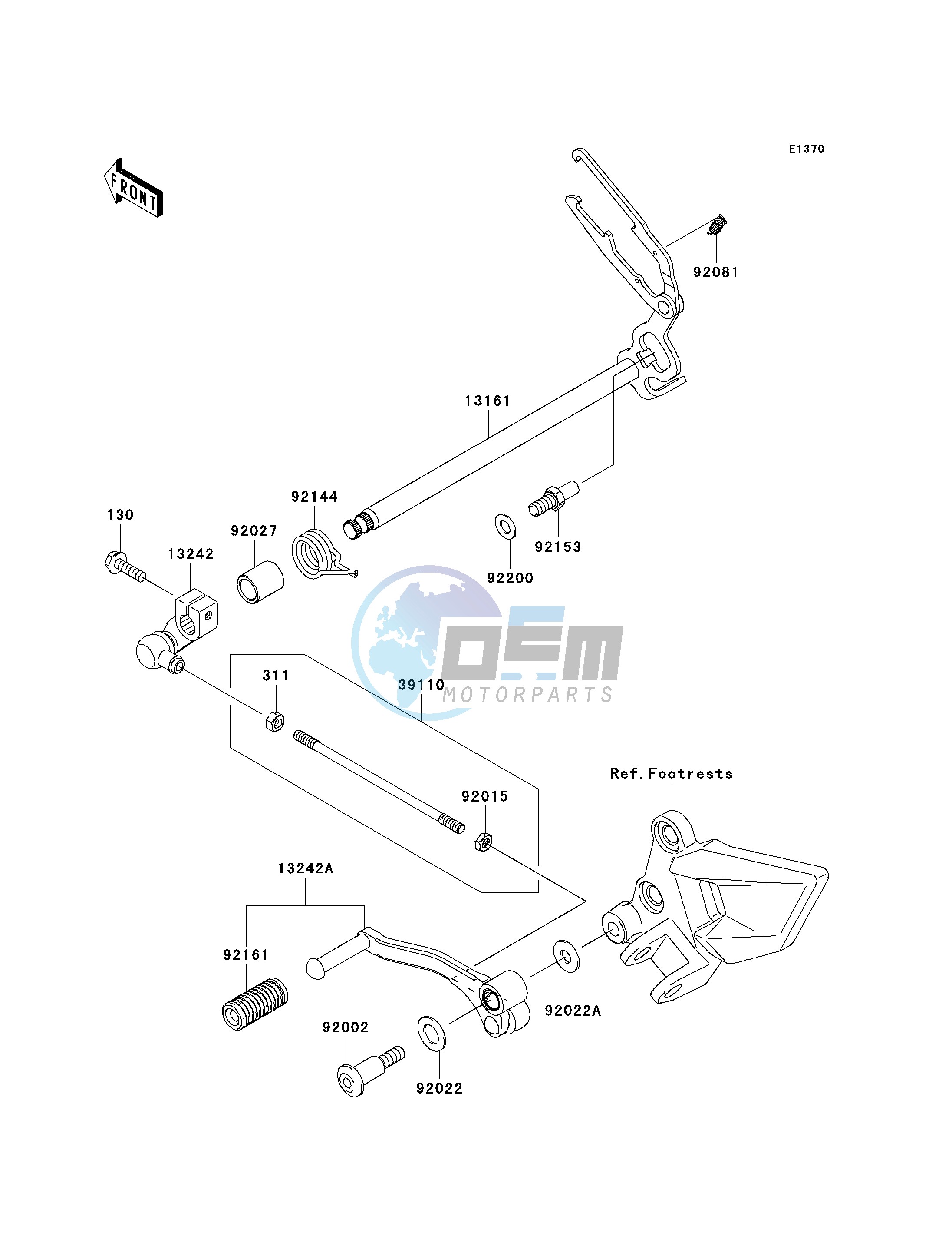 GEAR CHANGE MECHANISM