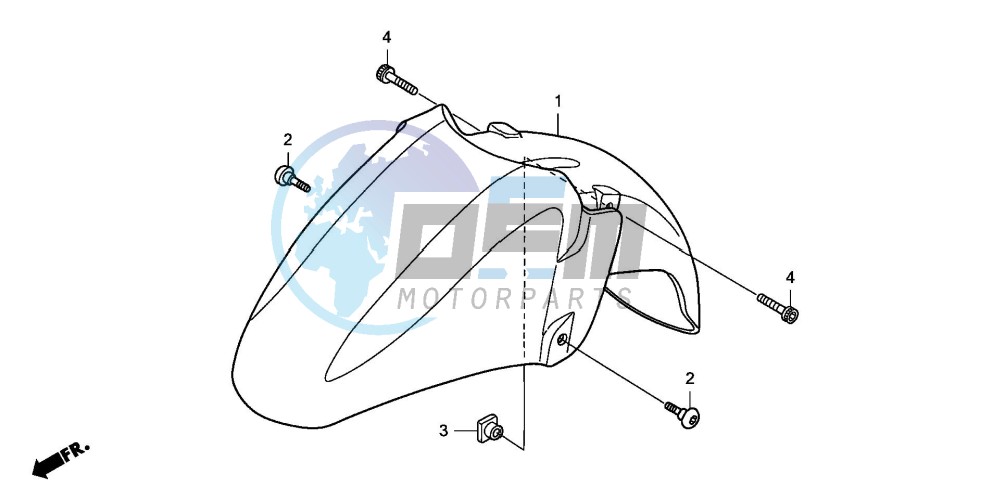 FRONT FENDER (FJS400D/FJS600D6)