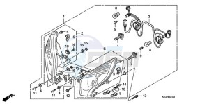 FES1259 France - (F / CMF) drawing HEADLIGHT