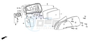 SZX50X X8R-X drawing AIR CLEANER