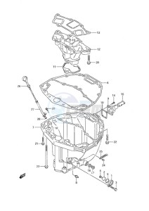 DF 200 drawing Oil Pan