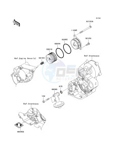 KX 450 D [KX450F] (D6F) D6F drawing OIL FILTER