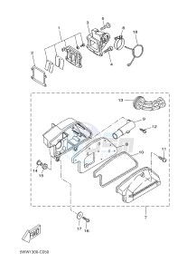 CW50 BOOSTER (5WWN 5WWN) drawing INTAKE