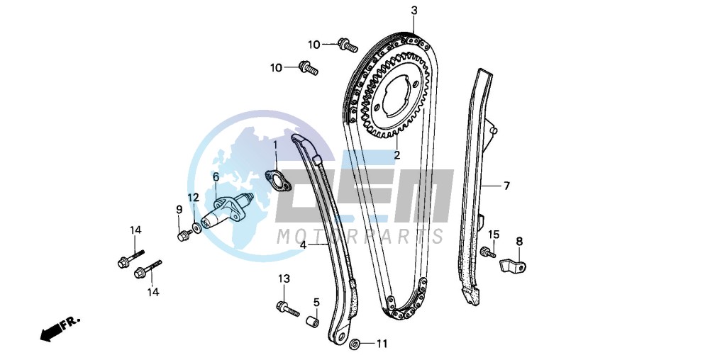 CAM CHAIN/TENSIONER