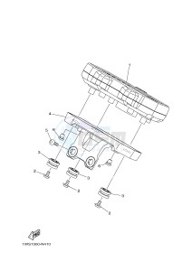 MT07 700 (1WS5) drawing METER