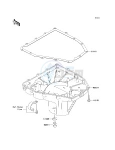 ZX 600 N [ZX-6RR] (N1) N1 drawing OIL PAN