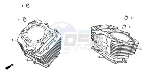 VT1100C SHADOW drawing CYLINDER