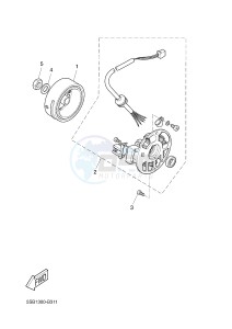 NS50N AEROX NAKED (1PL8 1PL8 1PL8) drawing GENERATOR