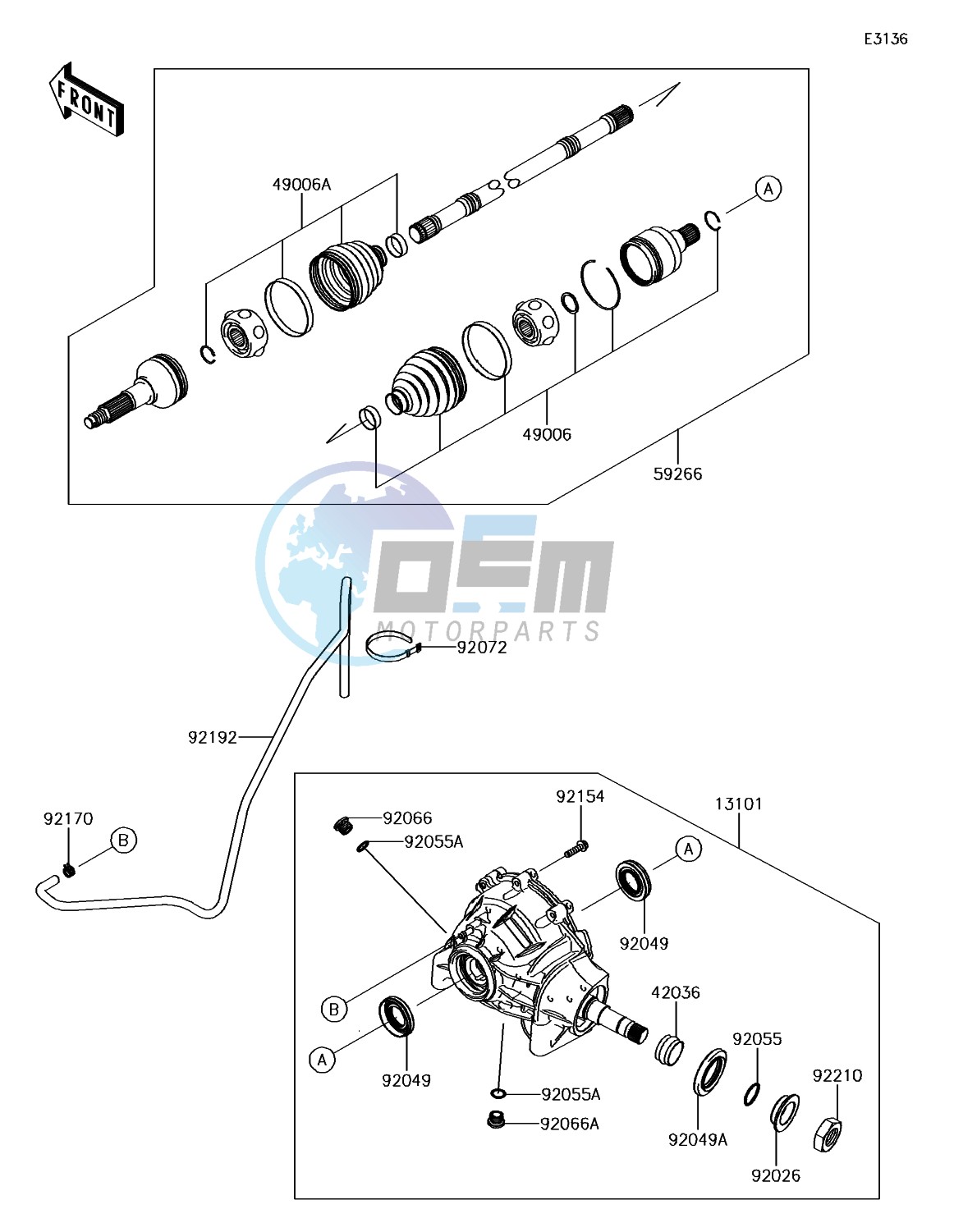 Drive Shaft-Front