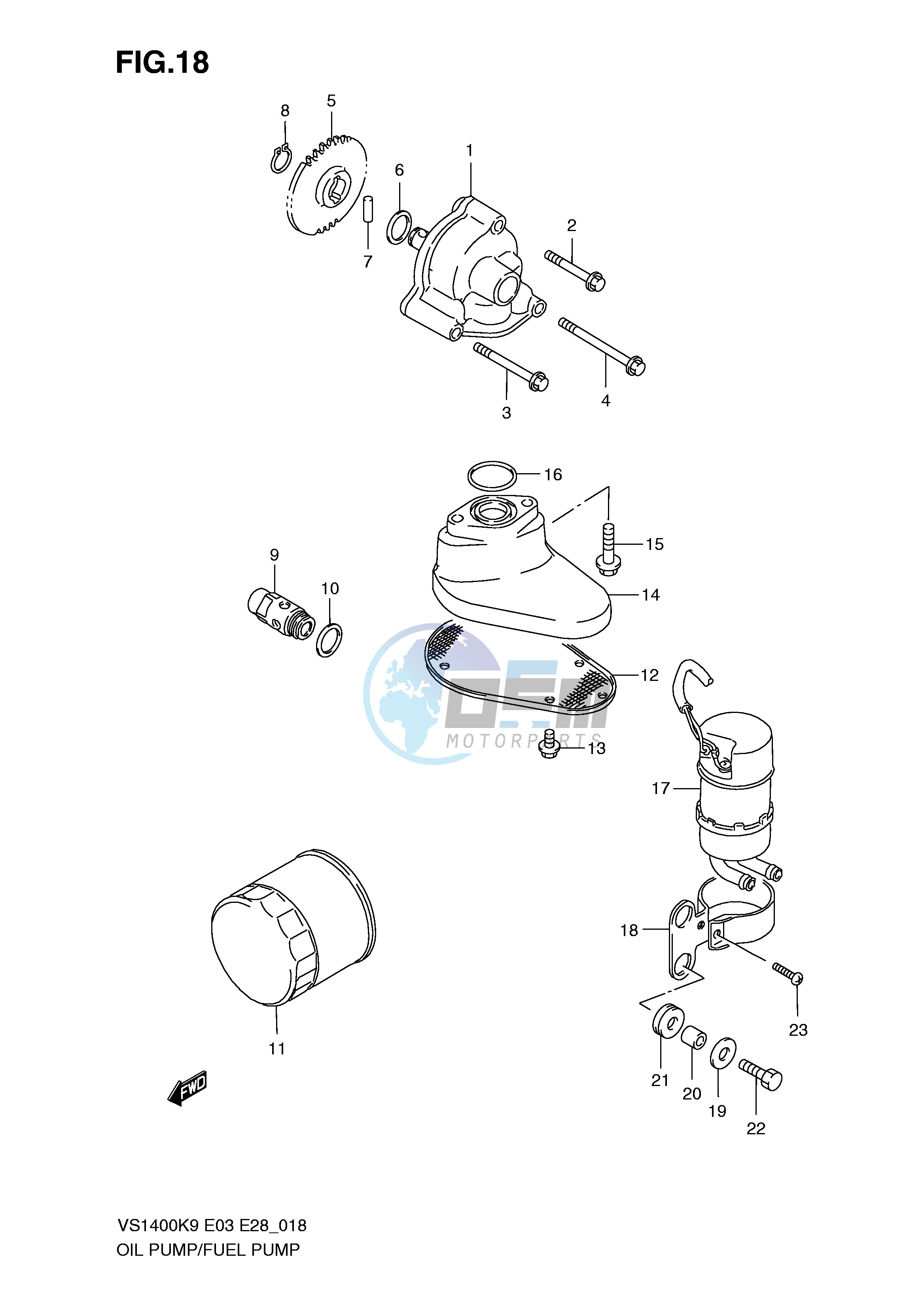 OIL PUMP - FUEL PUMP