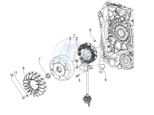 Stalker 50 drawing Flywheel magneto