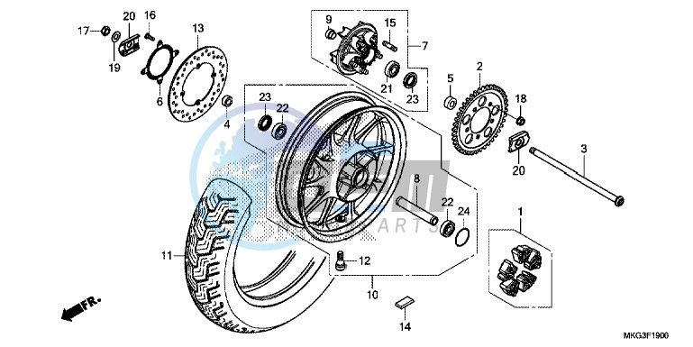 REAR WHEEL