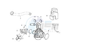 VARIANT SPORT - 50 CC VTHSBA00 2T drawing CARBURATOR