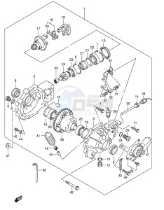 LT-F500F (P28-P33) drawing FINAL BEVEL GEAR (FRONT)(~'05 10)