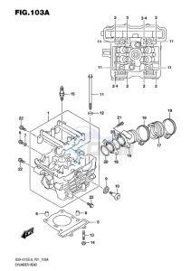 GSX-S125 MLX drawing CYLINDER HEAD