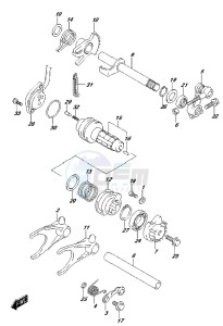 LT-A500XP drawing SECONDARY DRIVE