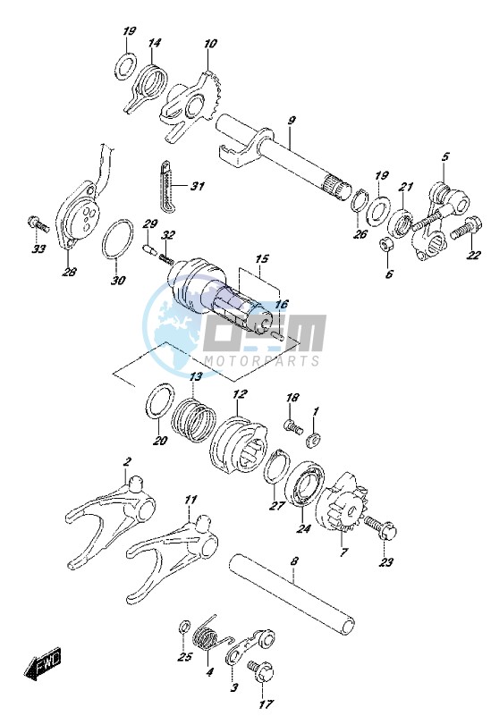 SECONDARY DRIVE