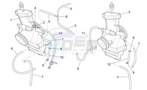 RS 250 drawing Carburettor I