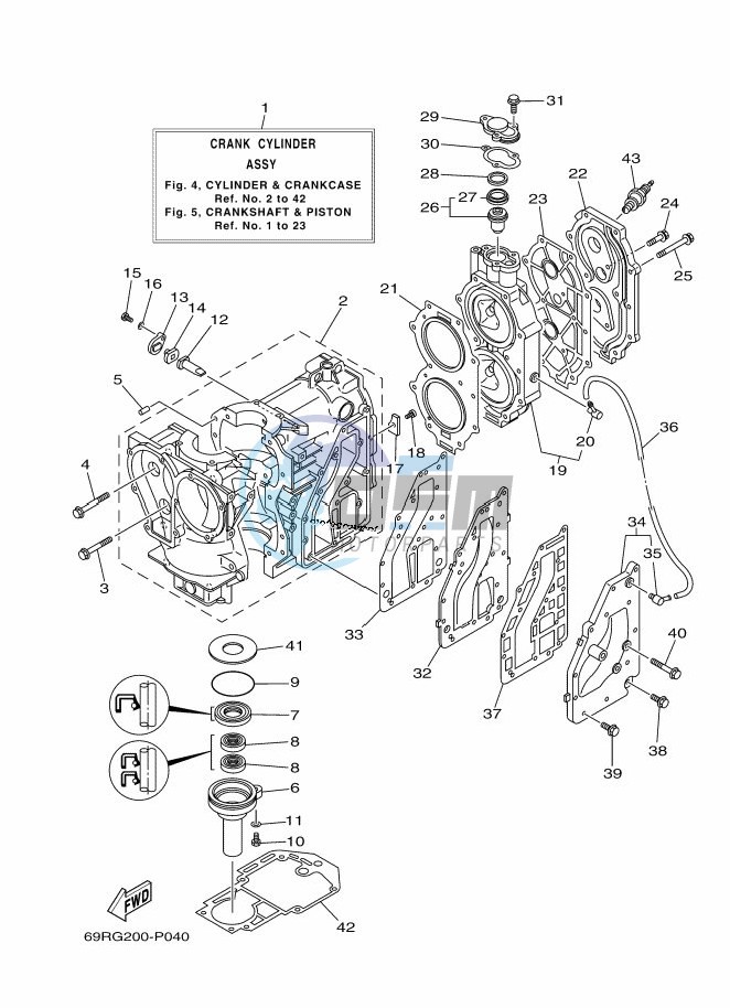 CYLINDER--CRANKCASE