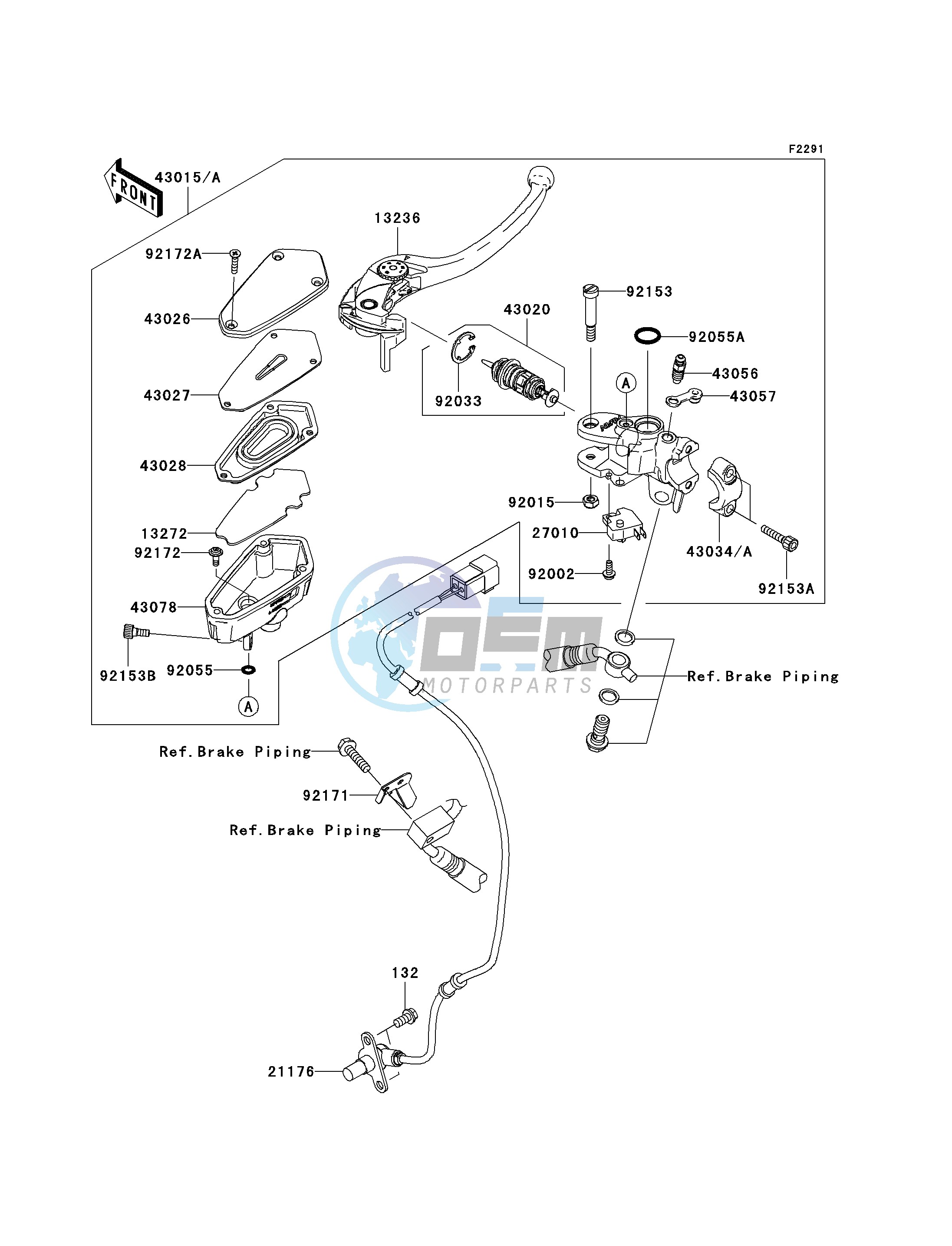 FRONT MASTER CYLINDER