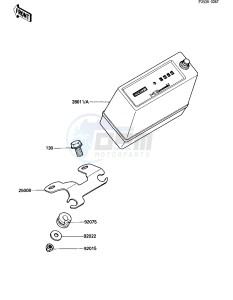 KLF 300 A [BAYOU 300] (A1) [BAYOU 300] drawing METER