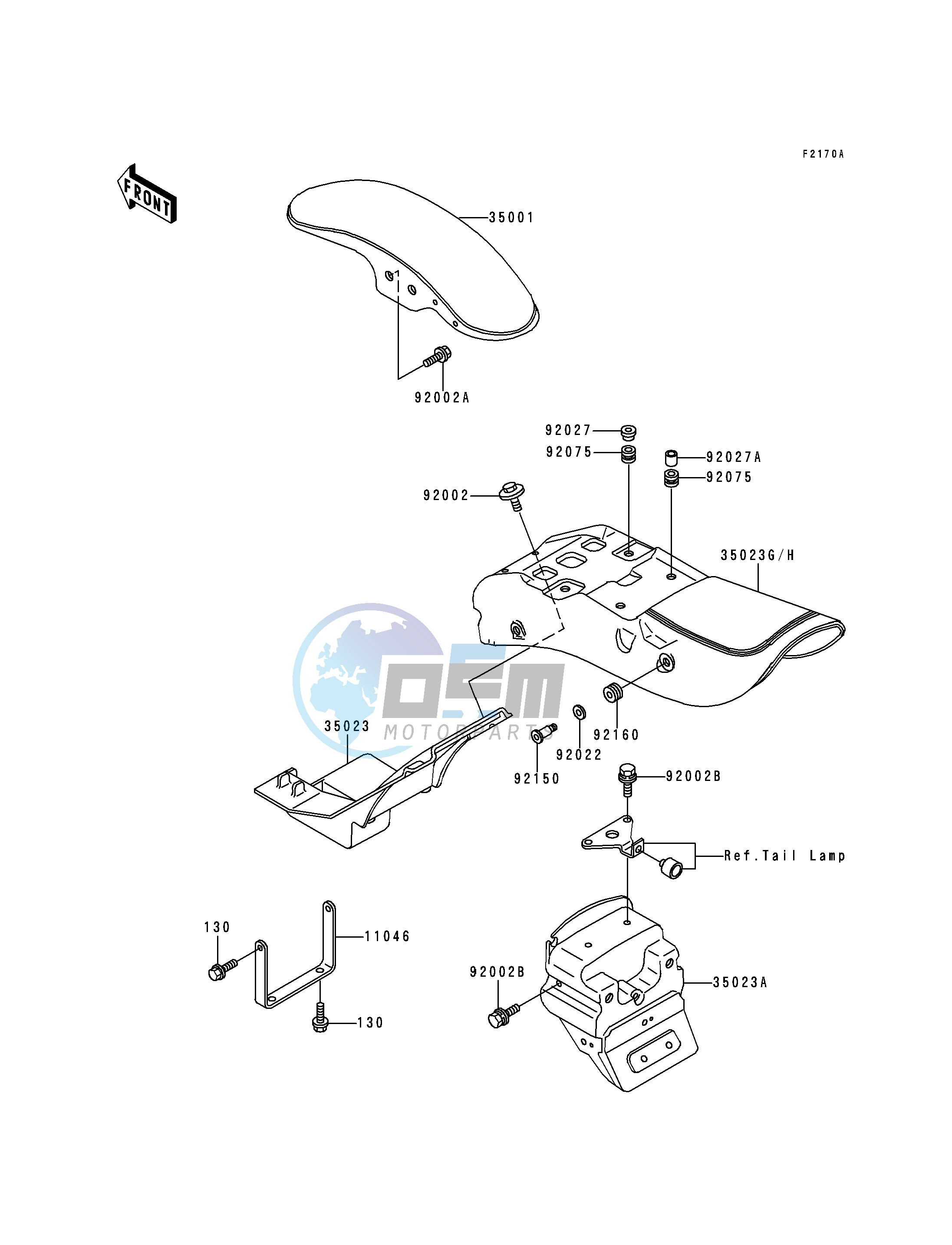 FENDERS-- EN500-A5- -