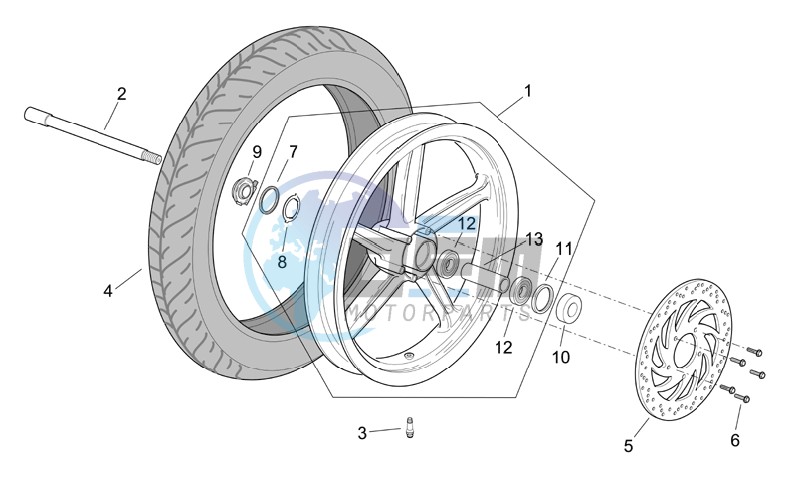 Front wheel